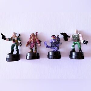 Vintage Small Soldier Movie Character Stamps